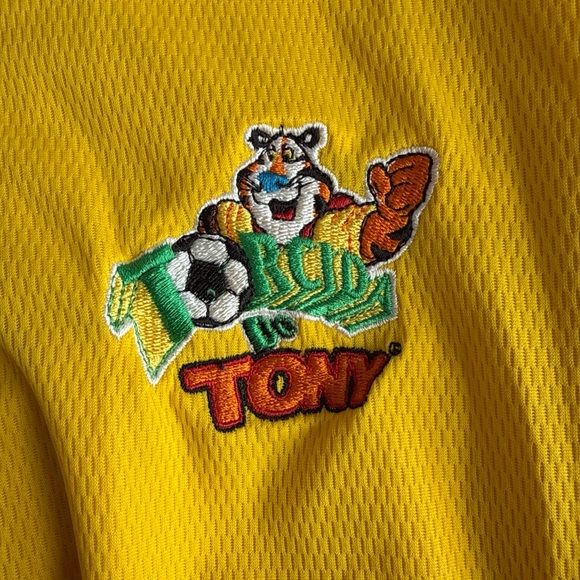 TOY Yellow and Green Men's Jersey - Picture 3 of 5